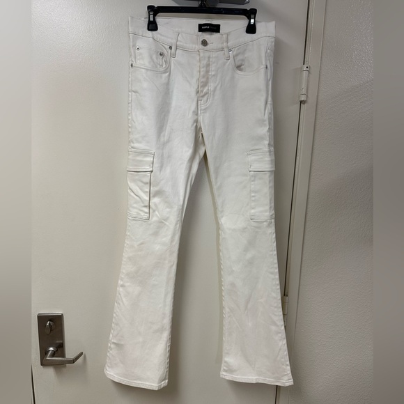 Purple Brand White Bootcut Jeans
